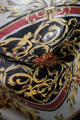 Vintage Baroque Print Big Scarf 巴洛克印花棉質特大方巾