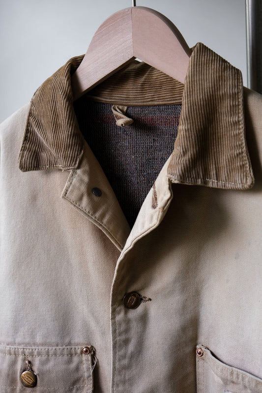 Carhartt Vintage Duck Chore Jacket Blanket Lined 卡哈特古著工裝外套 毛毯內裏 重度使用
