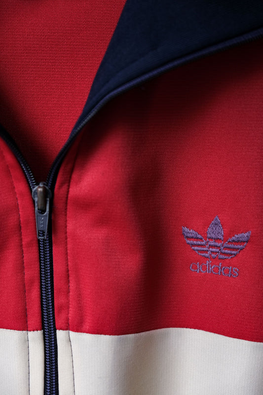 Adidas 1980’s Vintage Track Jacket Made in France 愛迪達80年代古著運動夾克 法國製