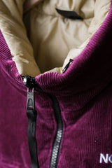 The North Face Purple Reversible '92 Nuptse Down Jacket 北臉燈芯絨雙面穿羽絨外套