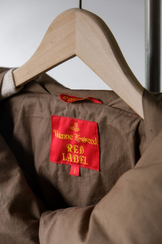 Vivienne Westwood Red Label Puffer Jacket 薇薇安·魏斯伍德 女裝寬領鋪棉夾克 土星鈕扣