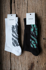 Nozzle quiz Landing Crew Socks Mid-high casual socks two colors