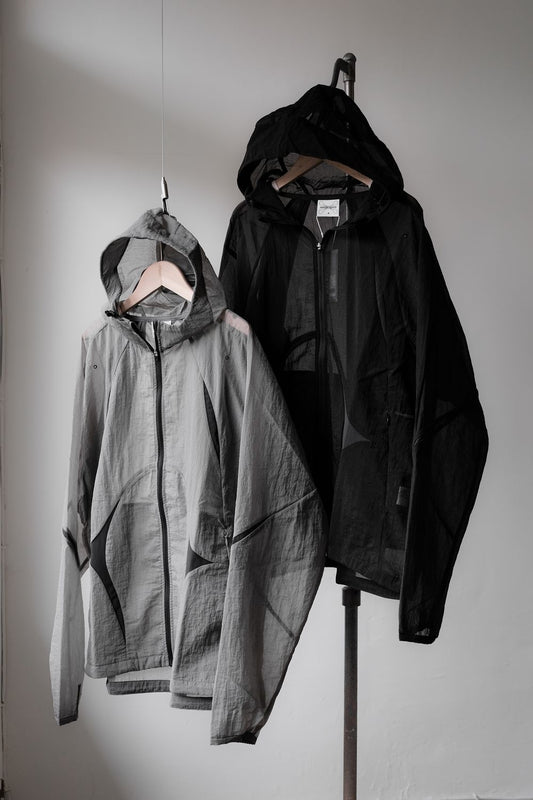 Nozzle quiz Airy Mono Windbreaker-Fog 防風外套 灰
