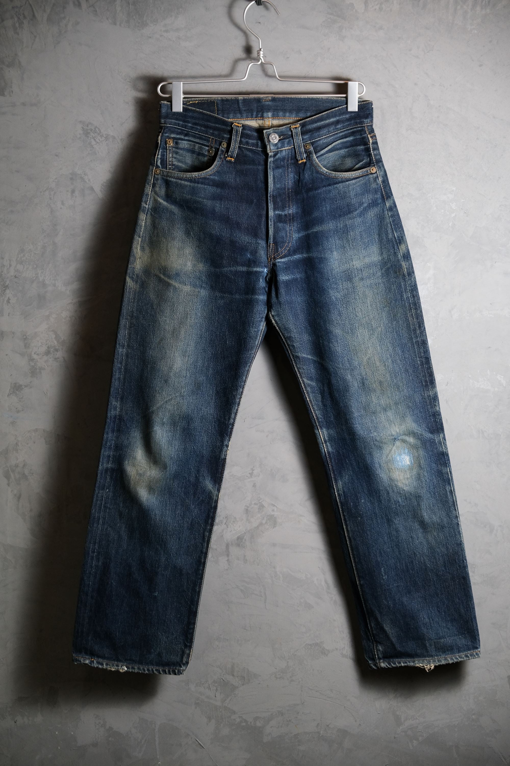 Levi s Vintage Clothing LVC 501XX Selvedge Denim Jeans American 555 Factory Big E selvedge denim pants