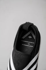 White Mountaineering x ADIDAS Superstar Slip-On PK 'Black White 白山x愛迪達 聯名款 貝殼頭繃帶鞋