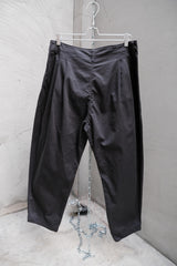 PORTER CLASSIC SATCHMO CHINOS - CHARCOAL GRAY 純棉寬版氣球褲