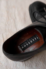 "Fratelli Rossetti" Leather Derby Shoes Italian shoe brand leather strap derby shoes made in Italy