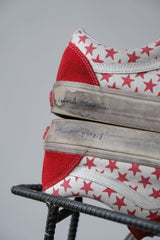 VANS Vault x Bianca Chandon Old Skool LX Stressed Red 美國滑板品牌聯名 作舊棋盤格滑板鞋