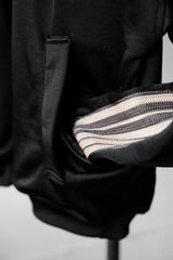 is-ness Track Jacket Japanese designer brand double zipper wide side stripe sports jacket made in Japan