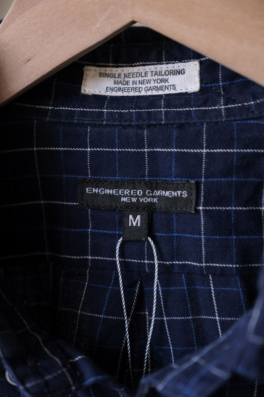 Engineered Garments 3/4 Front Check Shirt 日本設計師品牌 棉質格紋半門襟襯衫 美國製