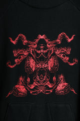 NILøS 17F/W Brain Squat Hoodie Sweatshirt 日本設計師品牌Julius支線 印花帽T