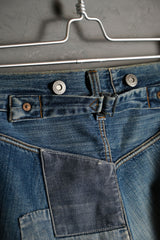 Levi’s Vintage Clothing LVC 1990’s 1873 Model Selvedge Patch Denim Jeans 125週年復刻 555廠製 補丁布邊丹寧褲 巴黎扣
