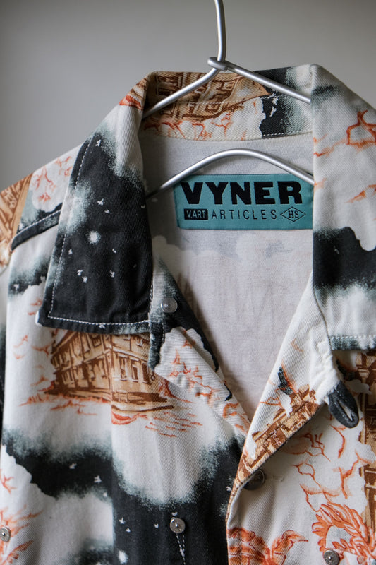 VYNER Articles Hawaiian Shirt 英國設計師品牌 棉質印花開領襯衫 印度製