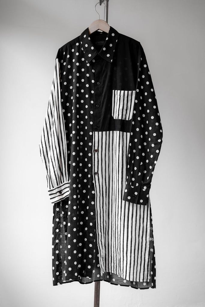 S'YTE Yohji Yamamotoストライプロングシャツ/シャツワンピース DSCF7452_4f7f145a-0b63-4794-