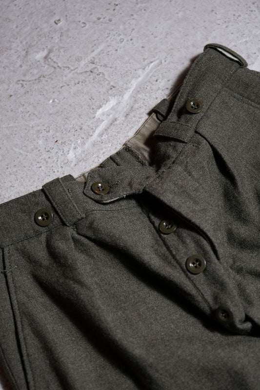 Belgium Army 1960’s Vintage Military Wool Pants 比利時羊毛軍褲