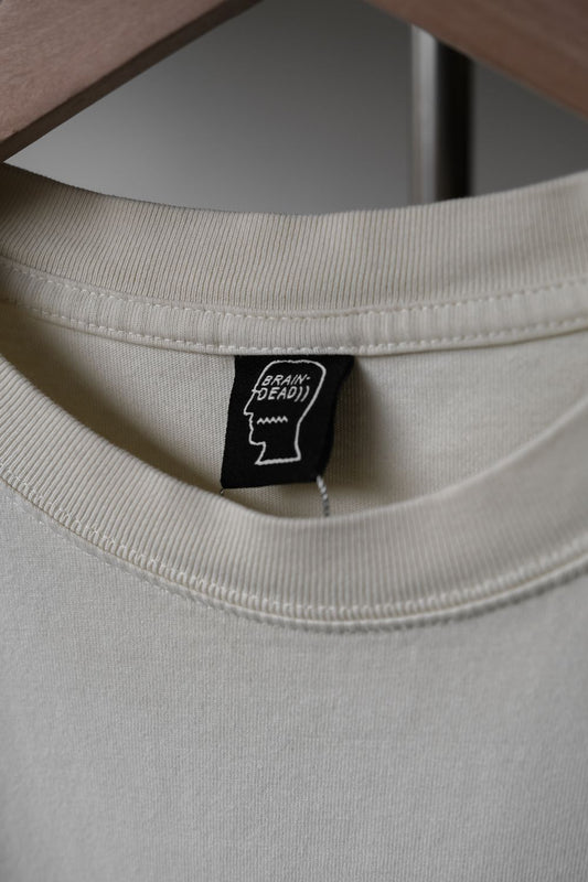 Brain Dead 21S/S Mind Expansion Travel Service Tee Los Angeles clothing brand Brain Dead printed short T
