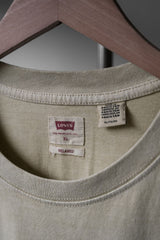 Levi's x WISDOM "Project RE." Red Tab Vintage Tee Taiwanese designer brand co-branded old dark pattern printed short T