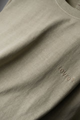 Levi's x WISDOM "Project RE." Red Tab Vintage Tee Taiwanese designer brand co-branded old dark pattern printed short T