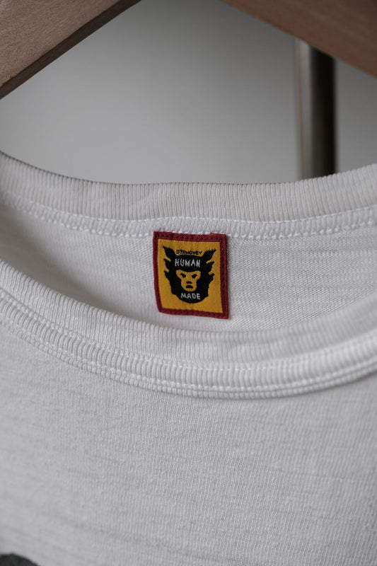HUMAN MADE x KAWS #5 Tee Joint Model Bamboo Cotton Polar Bear Print Short Sleeve Made in Japan