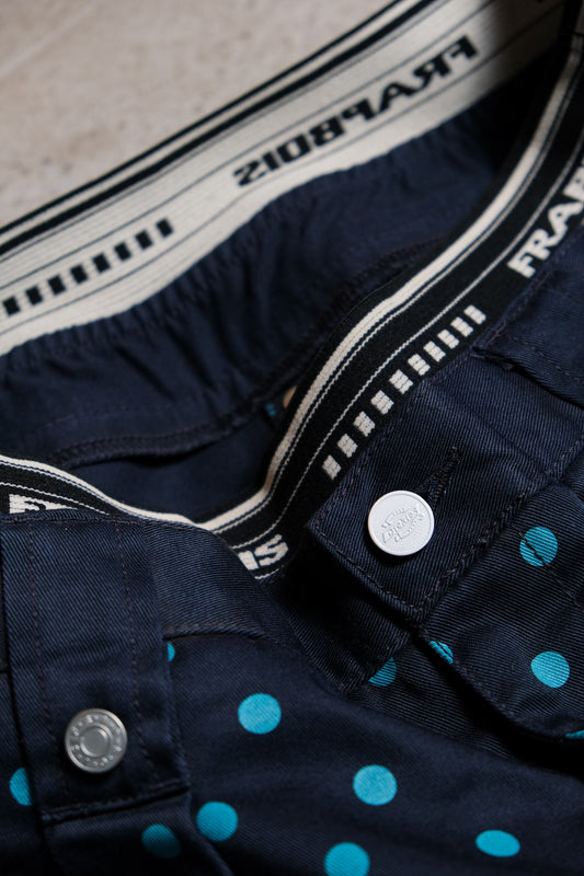 Frapbois x Dickies Polka Dot Patch Pants 日本品牌聯名 圓點異材質拼接低檔8分褲