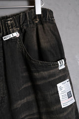 Maison Mihara Yasuhiro Light Wide Jeans Japanese designer brand Mihara Yasuhiro light washed denim wide pants