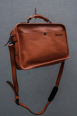 PORTER BARON 2 Way All-Leather Briefcase Shoulder Bag Camel 吉田鞄 全皮革公事包 駝色 日本製