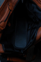 PORTER BARON 2 Way All-Leather Briefcase Shoulder Bag Camel 吉田鞄 全皮革公事包 駝色 日本製