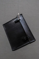 CROQUIS Leather Waist Pouch Document Case 中國設計師品牌 方形皮革腰包 文件收納包