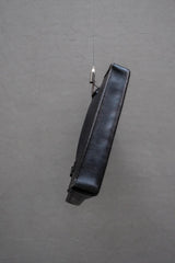 CROQUIS Leather Waist Pouch Document Case 中國設計師品牌 方形皮革腰包 文件收納包