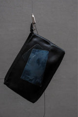 CROQUIS Leather Patch Pouch Clutch Bag 中國設計師品牌 植鞣皮革補丁手拿包