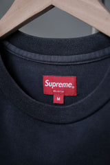 Supreme F/W18 First and Best Tee Navy 小標語短T