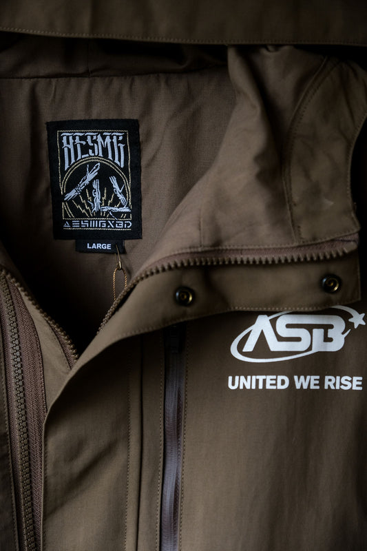 AES x SMG x BLACK DESIGN - ASB UTILITY PARKA 三方聯名 機能大衣