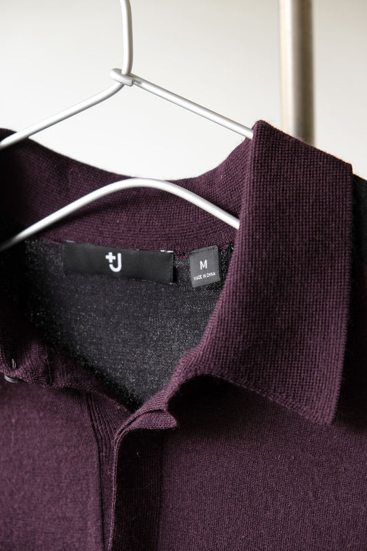 UNIQLO +J Two Tone Knit Polo Shirt 撞色針織Polo衫