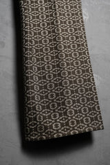1970’s Vintage Pattern Polyester Flared Pants 70年代古著印花滌綸喇叭褲 Talon Zipper