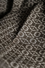 1970’s Vintage Pattern Polyester Flared Pants 70年代古著印花滌綸喇叭褲 Talon Zipper