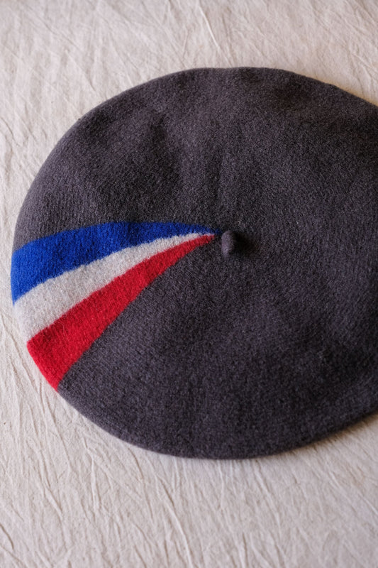 Le Béret Français Wool Beret 法國品牌 毛呢貝雷帽 法國製 灰藍白紅