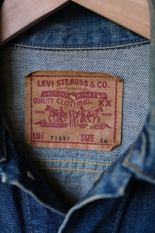 Levi’s Vintage Clothing LVC 1990’s Big E 71557 Type 3 Denim Jacket J30日廠製 三代丹寧夾克