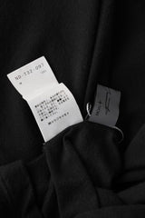 Yohji Yamamoto NOIR+ Asymmetrical Button Design Top