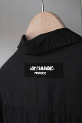 Yohji Yamamoto Pour Homme A/W16 Chinese Shirt Yamamoto Yohji men's main line cotton Tang suit button-down shirt