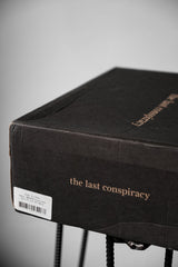 The Last Conspiracy LIEBSNE Waxed Suede Zip Boots Danish handmade shoe brand waxed suede rear zipper short boots