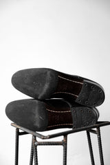 Euro Vintage Military Servicewoman Leather Shoes 復古軍事風格皮鞋