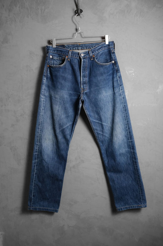 Levi’s 2000’s Vintage 501 Denim Jeans 早期美國製 水洗丹寧褲