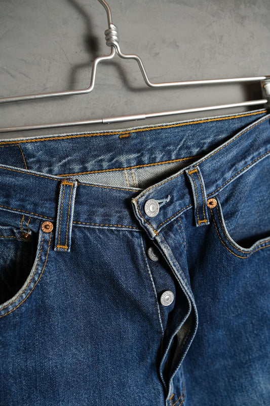 Levi’s 2000’s Vintage 501 Denim Jeans 早期美國製 水洗丹寧褲