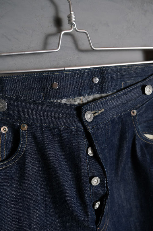Levi’s Vintage Clothing LVC 501XX Selvedge Buckle Back Denim Jeans 美國製 原色布邊巴黎扣丹寧褲