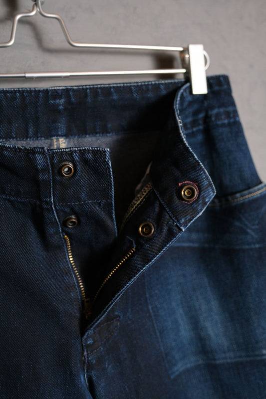 Levi’s 2004 N3BP Simplified Jeans 極簡系列 純棉印花刷色牛仔褲 香港製 深色