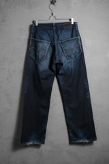 Levi’s 2004 N3BP Simplified Jeans 極簡系列 純棉印花刷色牛仔褲 香港製 深色