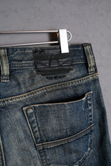 DIESEL x ADIDAS Washed Denim Jeans 愛迪達聯名 水洗刷色丹寧牛仔褲