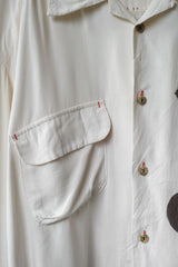 BRATBYS’ Vintage Rayon Print Shirt 歐洲古著 印第安原住民印花人造絲襯衫