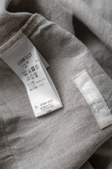 CONFECT nest Robe Linen Brushed Smock Shirt 日本設計師品牌 亞麻拉絨立領罩衫