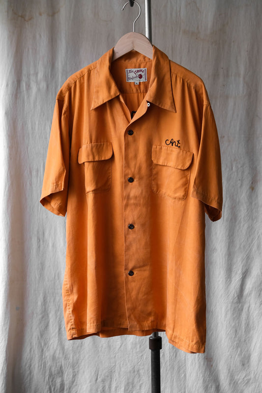 東洋實名復刻King Louie “Wagners Bar" Rayon Bowling Shirt 刺繡保齡球襯衫